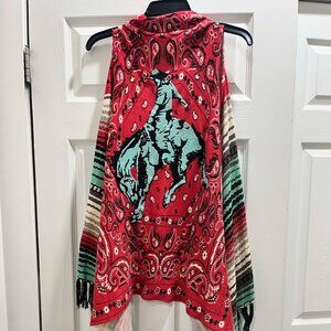 Western Shaw Vest Long